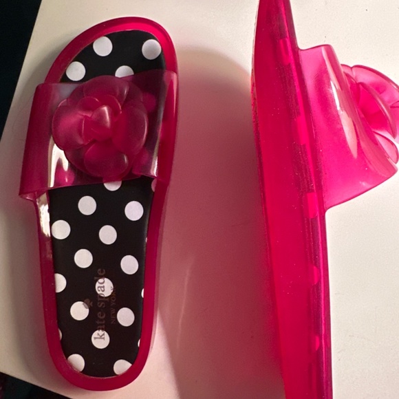 KATE SPADEsize 8 jelly slipper sandal-vgc - Picture 11 of 11